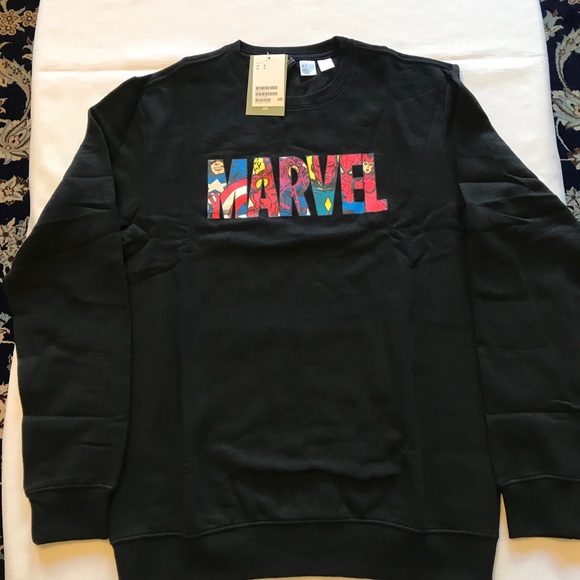 Men’s MARVEL Sweatshirt S,M,L,XL,XXL NEW With Tag - Picture 4 of 6
